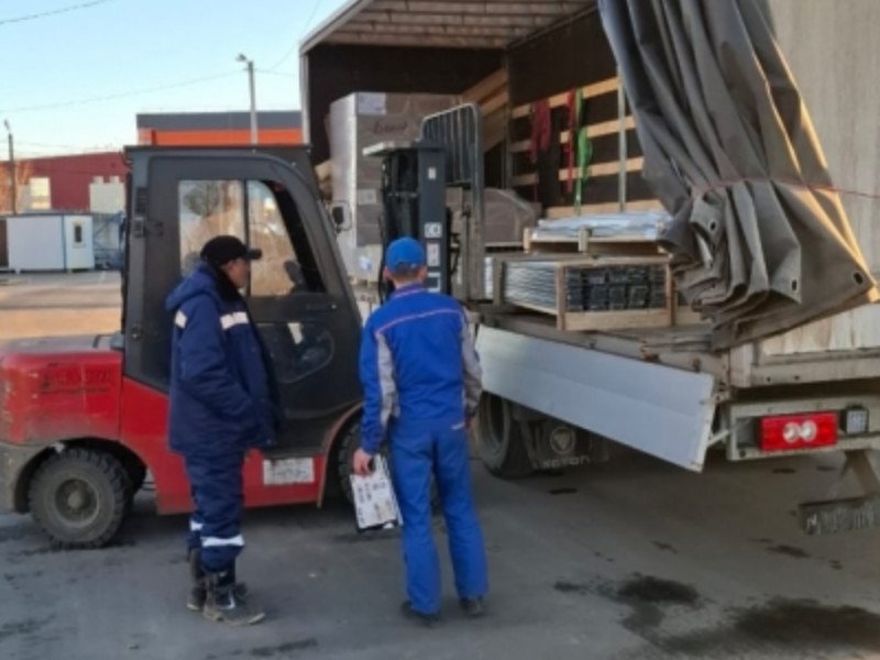 Разгрузка грузов